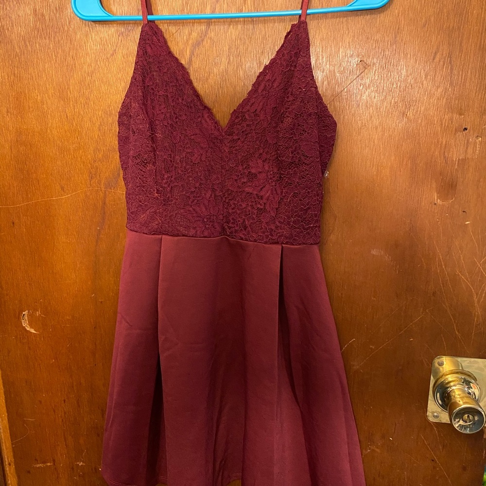 V neck size medium Charlotte Russe party dress